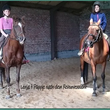 Ferienzimmervermietung Reitferien カントリーハウス *